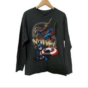 Mad Engine x Marvel Long Sleeve Tee Size Medium
